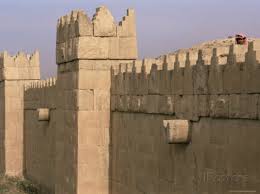 Ancient Nineveh wall