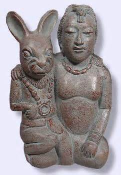 Mayan-moon-goddess-with-her-bunny